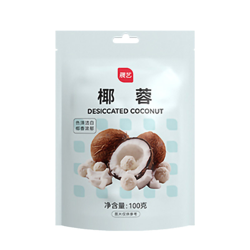 Exhibition coconut 100g cake bread biscuit decorative fat coconut silk original coconut small square material