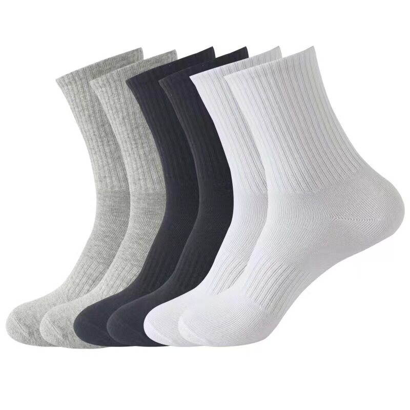 Cross-border sports socks, outdoor running cotton socks, men...