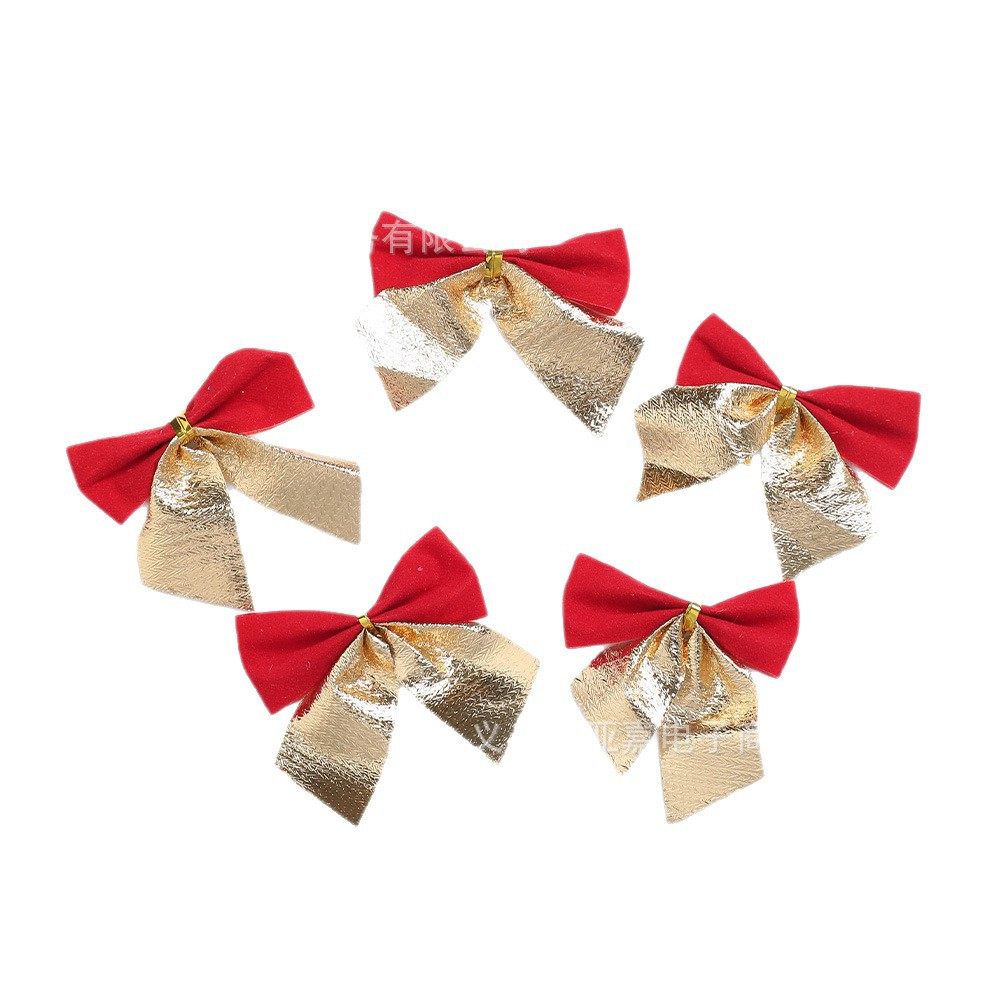 Christmas Decoration Pendant Small Bow Christmas Tree Hanging Decoration Gift Box Gift Decoration Festive Atmosphere Set