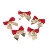 Christmas Decoration Pendant Small Bow Christmas Tree Hanging Decoration Gift Box Gift Decoration Festive Atmosphere Set