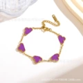 Gold Bracelet [Purple]