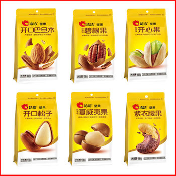 Qiaqia pistachio bigroot nut cashew nut macadamia nut 108 g/bag (24 bags in whole box/shelf life 8 months)