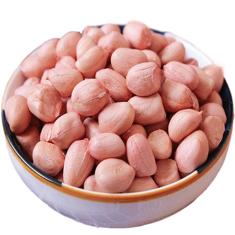 2025 Fresh Raw Peanuts, New Arrivals, Oil Extraction, Farm-Grown Pink-Skinned Large Peanuts