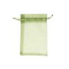 in stock wholesale amazon dedicated high density plain organza gift bag drawstring mesh wedding candy bag vacuum