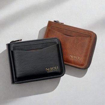 Fashion men's wallet high-end business wallet multi-function driver's license card package one-piece coin purse factory direct sales