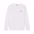 Crocodile round neck [white]