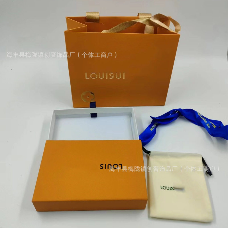 Donkey's BLind Box JeweLry Box NeckLace Ring L's JeweLry Box PuLL-out Box BraceLet JeweLry Gift Box Manufacturer WhoLesaLe