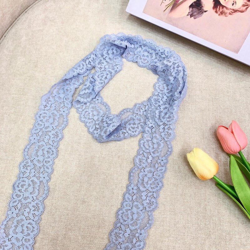 Đầm dây hoa in lãng mạn phối ren đuôi cá nữ — Màu hồng vàng phiên bản thông thường, Màu xanh vàng phiên bản thông thường