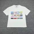 Advertising sign/short sleeve white