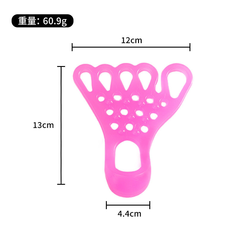 Cross-Border Popular Silicone Toe Separators, Toe Separator for Correcting Overlapping Toes, Factory Ready Stock Wholesale
