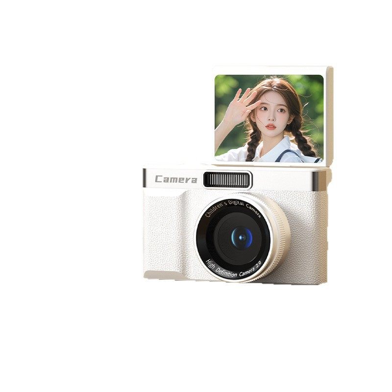 Cross-Border Gift Flip-Screen High-Pixel Children's Camera Student Party Selfie Campus Digital Camera Ccd Wholesale