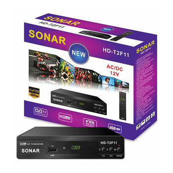 Factory Price Tv Set-Top Box Sonar Hd Dvb - T2F11 Kenya and Other Dvb-T2 Digital Receiver
