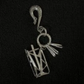 Carved fishhook-three hanging buckles for lighter case