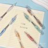Factory Direct Sales - Retro 1008 Press Gel Pen 6-Color Brush Question Pen Smooth Carbon Pen Student Learning Wholesale