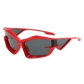 red frame gray