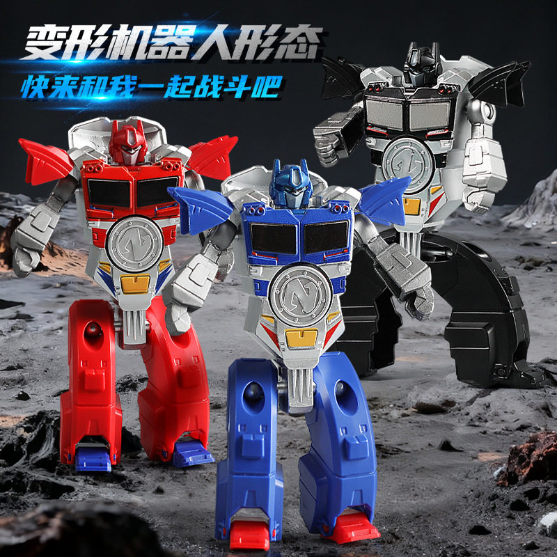 Decompression Finger Gyro Transformation Robot Fingertip Gyro Rotating Mechanical Transformation Children's Toy Gift Creative Model