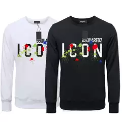 Men's and women's youth college students spring cotton casual sweater D2 Tide brand sports Street Tide men's autumn and winter coat wholesale
