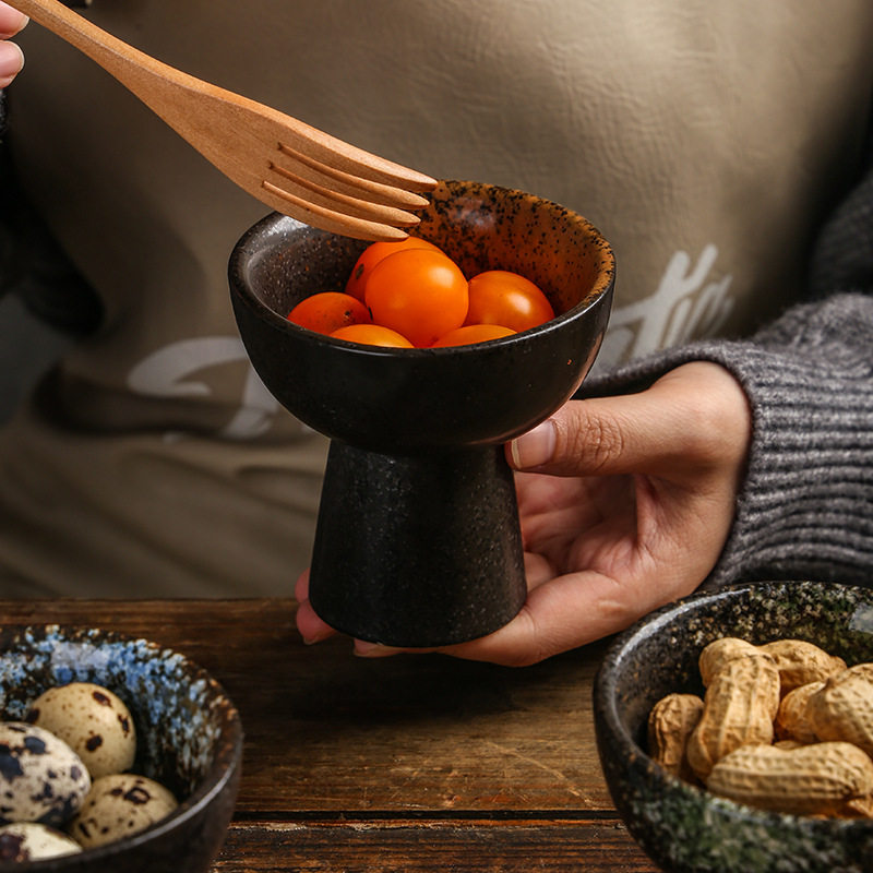 Ceramic ice cream cup ice cream yogurt cup Japanese ice cream ball Cup creative dessert baking cake bowl manufacturers wholesale