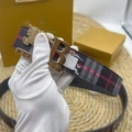 Black horse + gold buckle 2