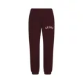 Burgundy jogger pants