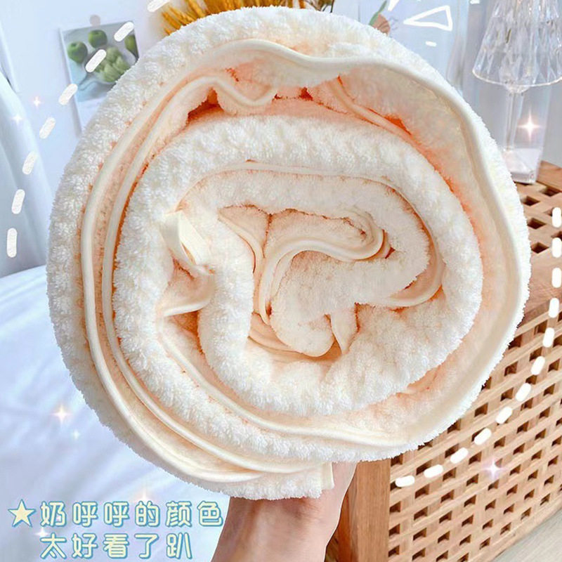 Gift pineapple coral fleece couple towel non-cotton bath towel Super soft absorbent hair wholesale