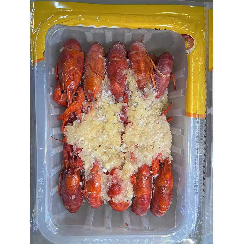 Wholesale Spicy Crayfish Quick-Frozen Semi-Finished Products Commercial Seasoned Crayfish Heated Ready-To-Eat Garlic Crayfish Quick-Frozen