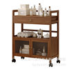 Beauty salon special trolley storage rack beauty instrument nail Storage Cart multifunctional movable tool car