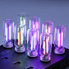 RX9001 USB atmosphere light LED colorful glass bottle night light touch portable LED light sleep plug-in