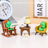 Ruijie Cartoon Cute Frog Ornament Office Desktop Stress Relief Decoration Good Item Workstation Decoration Gift Figurine