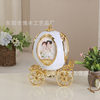 Pumpkin Car Photo Studio Photo Frame Fashion Rotating Music Box Royal Carriage Photo Frame Girly Heart Home Furnishings Wholesale