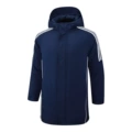 2425 light plate cotton coat royal blue