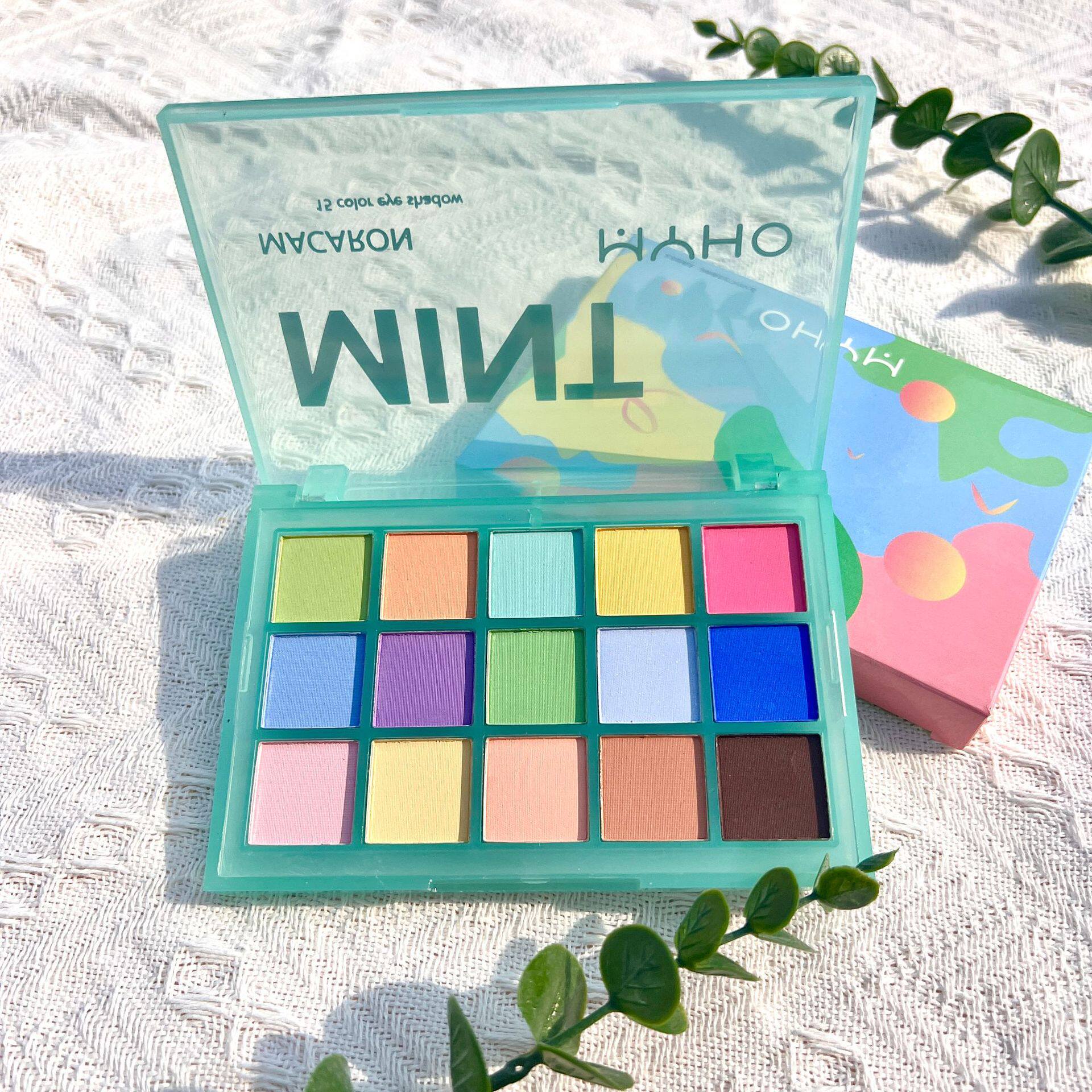 Палитра теней для век MYHO15-color, перламутровые, матовые, водостойкие, не размазывающиеся, пудровые, нежные и яркие тени для век, палитра для макияжа Изображение 1