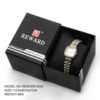 Reward Watch Gift Packaging Box Original Watch Box High-End Watch Gift Box Cross-Border Heaven and Earth Cover Packaging Box Square Box