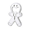 Creative Gingerbread Man Bottle Opener Doll Refrigerator Sticker Bottle Opener Full Moon Wedding Beer Bottle Opener Metal Crafts
