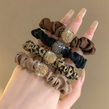 Korean High-End Hair Ties 2026 New Exquisite Scrunchies Hair Bands for Women Ponytail Bun Hair Accessories Hair Ties