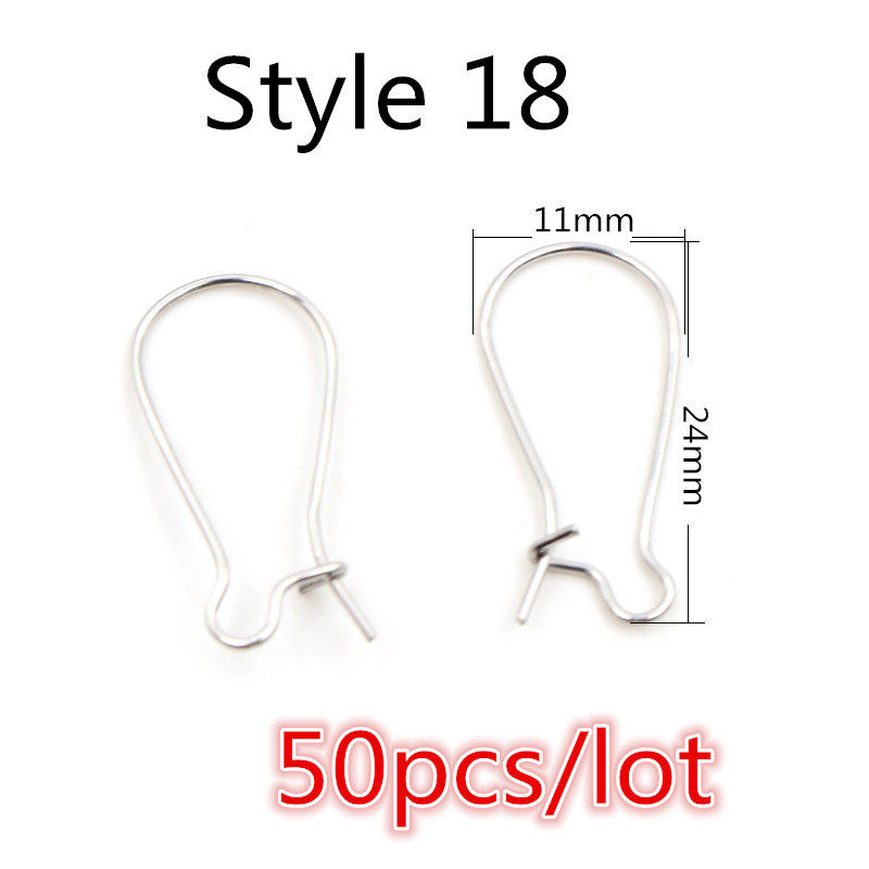DIY 耳针配件批发 不锈钢耳勾 耳钩 DIY耳环 制作材料 配件