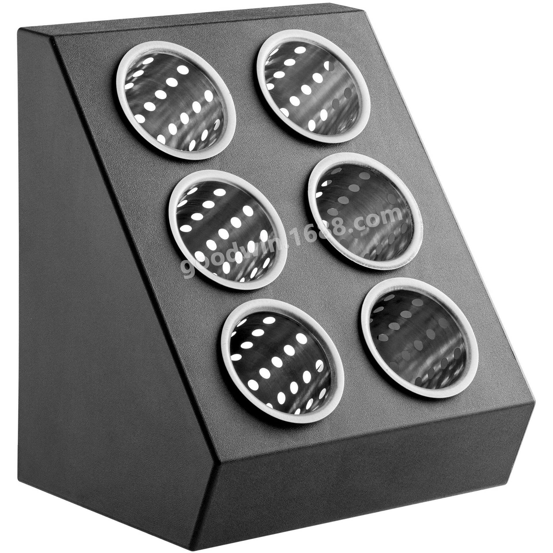 Six-compartment knife and fork storage compartment knife and fork storage basket tableware storage compartment bar tableware storage suit