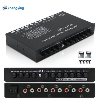 Cross-Border Car Equalizer 7-Band Equalizer Car Audio Eq Tuning Frequency Amplifier Amplifier