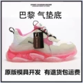 Paris air cushion white rose red
