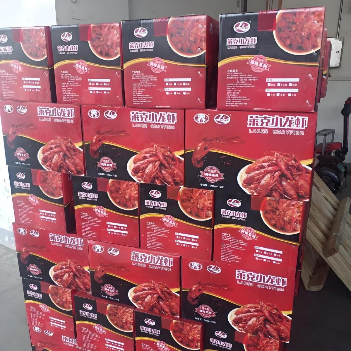 Heated Ready-To-Eat Crayfish, Garlic-Flavored Lobster, Thirteen-Flavor Boxed Whole Shrimp, Non-Lionfish Shrimp Tail, Spicy Crayfish