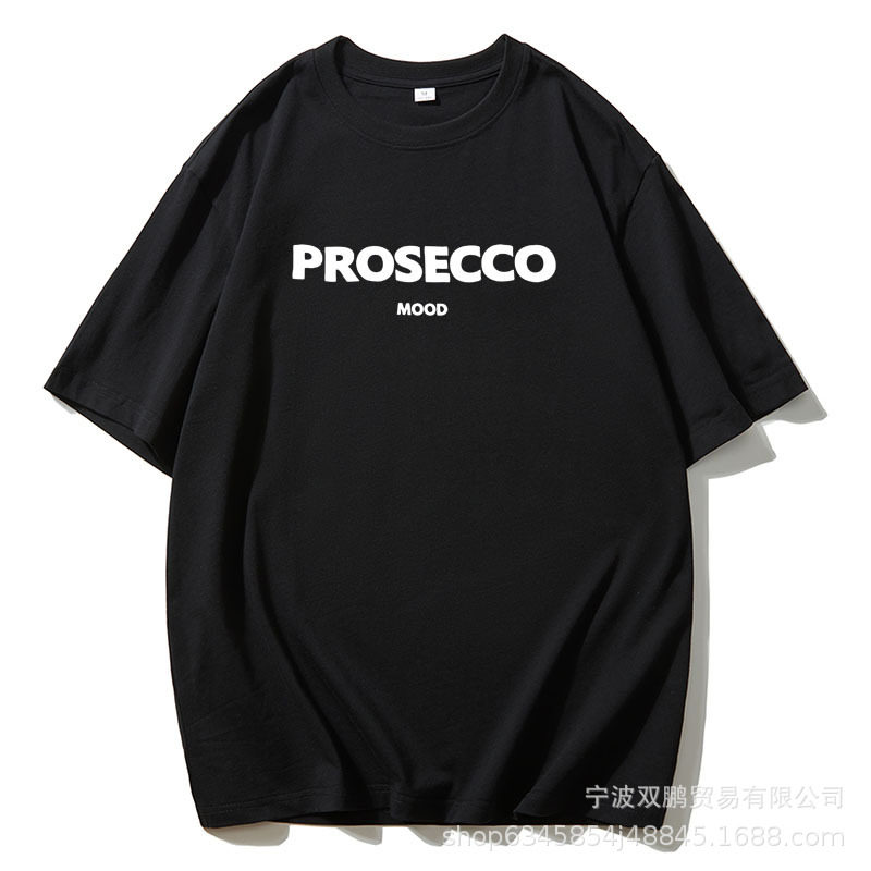 Womens Loose Fit Cotton T Shirt American Letter Print Round Neck Short Sleeve Casual Everyday Wear Wholesale