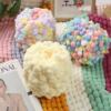 100g small ball wool ball bean thread cushion blanket hand woven pillow doll carpet bay window diy wool