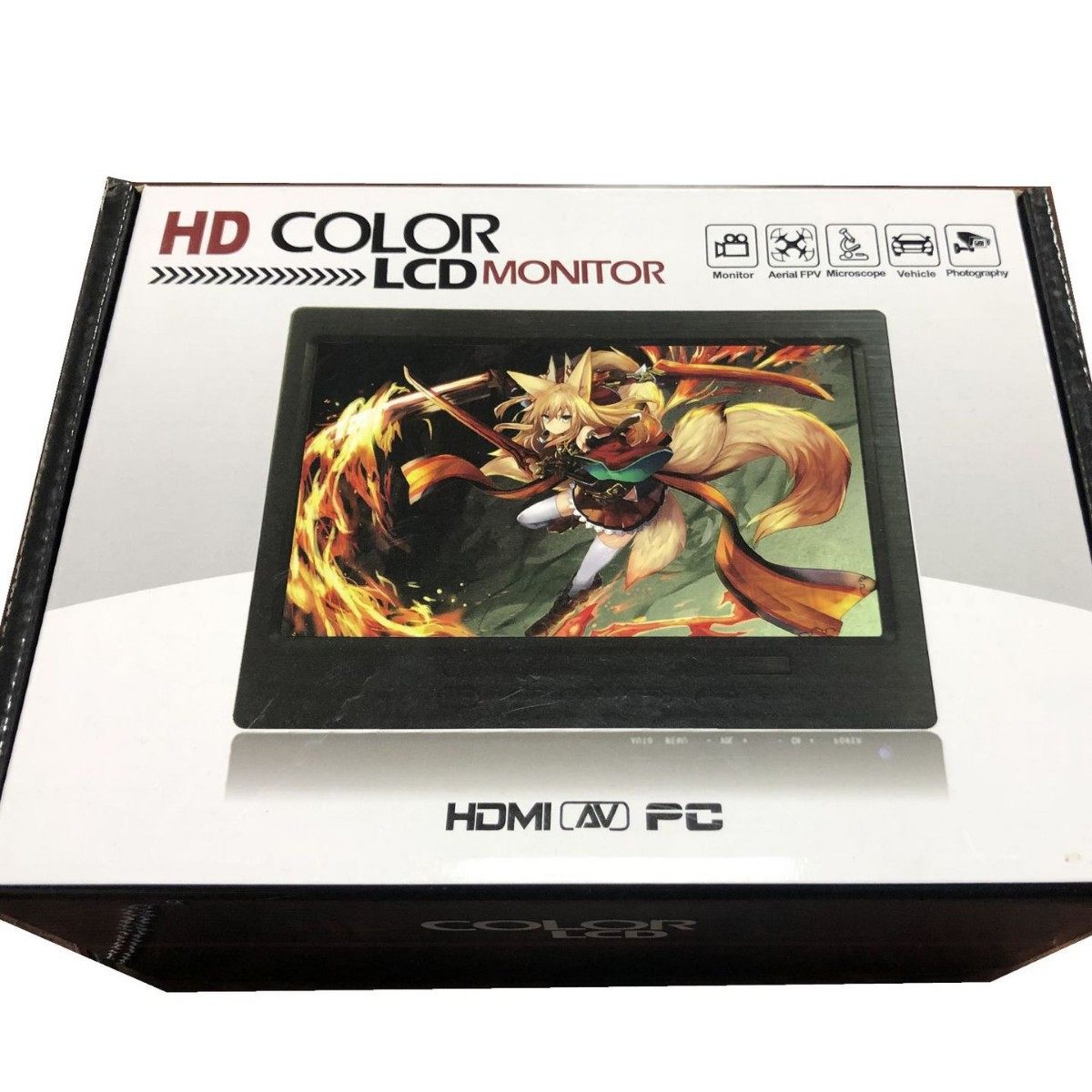 Taihongshun 7inch Lcd Monitor Bnc Multi-Function HDMI Monitoring Display Vga Industrial Small Monitor