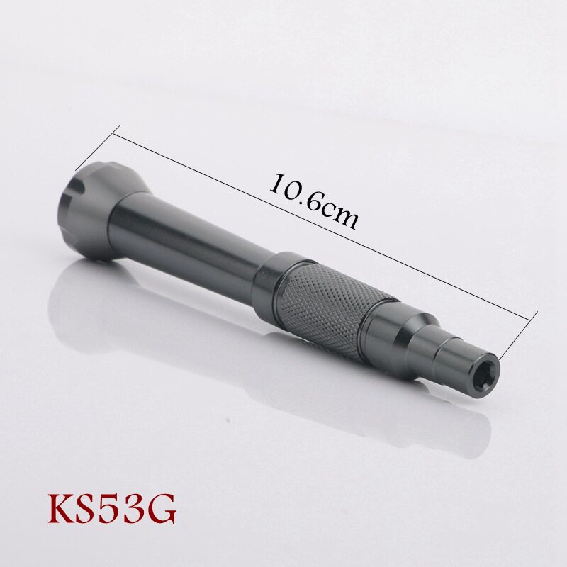 手动磁吸手柄铝合金螺丝刀改锥适用H4起子4mm/6.35mm六角批头
