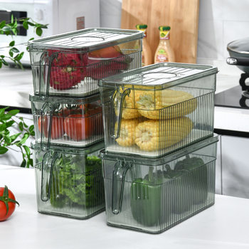 Refrigerator Storage Box Food Grade Kitchen Food Vegetable Preservation Box Freezing Special Dumplings Fruit Egg Storage Box