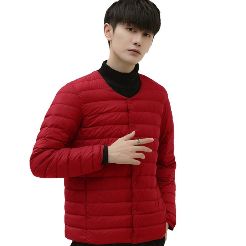 Lightweight down Jacket for Men, Short Style, 2025 Winter New Season, Men's Thin Style, 90% White Duck Down, Lightweight Inner Liner Jacket