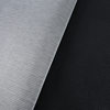 in stock PVC Leather Knitted Bottom Litchi Leather 0.5mm Small Litchi Black Sofa Cushion Leather