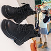 Girls' Shoes Kidsren's Martin Short Boots 2025 Spring & Fall New Style Winter Fashion Baby Girls Rhubarb Boots Trendy