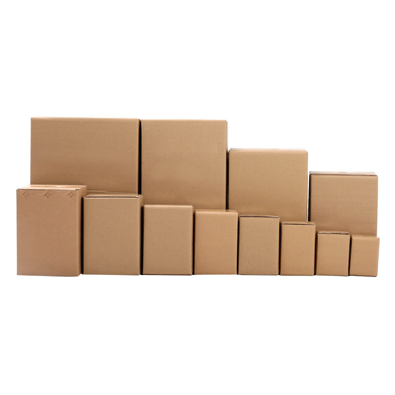 Express Carton Guangdong Manufacturer Three-Layer Extra Hard E-Commerce Packaging Box Half-Height Box Logistics Carton Five-Layer Carton