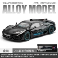 1:24 scale car - mercedes-benz one - black